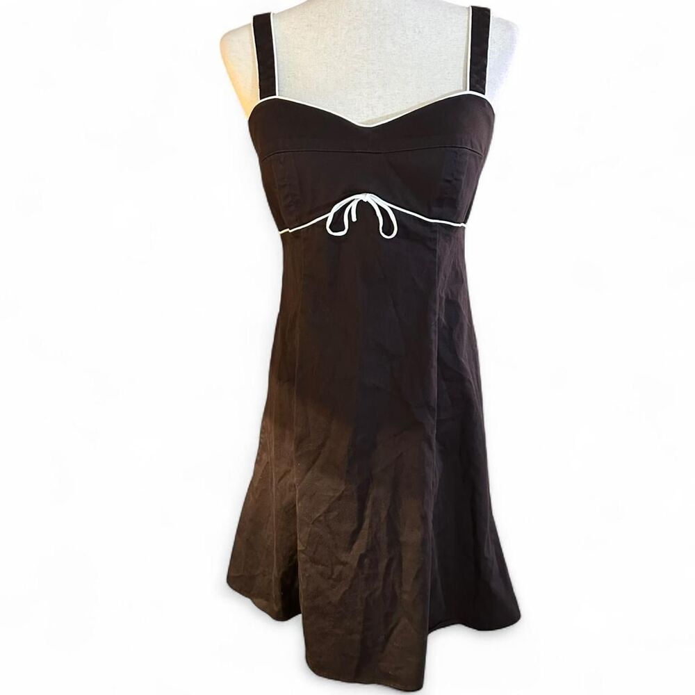 Kim-rogers Women's Black and Brown Dress